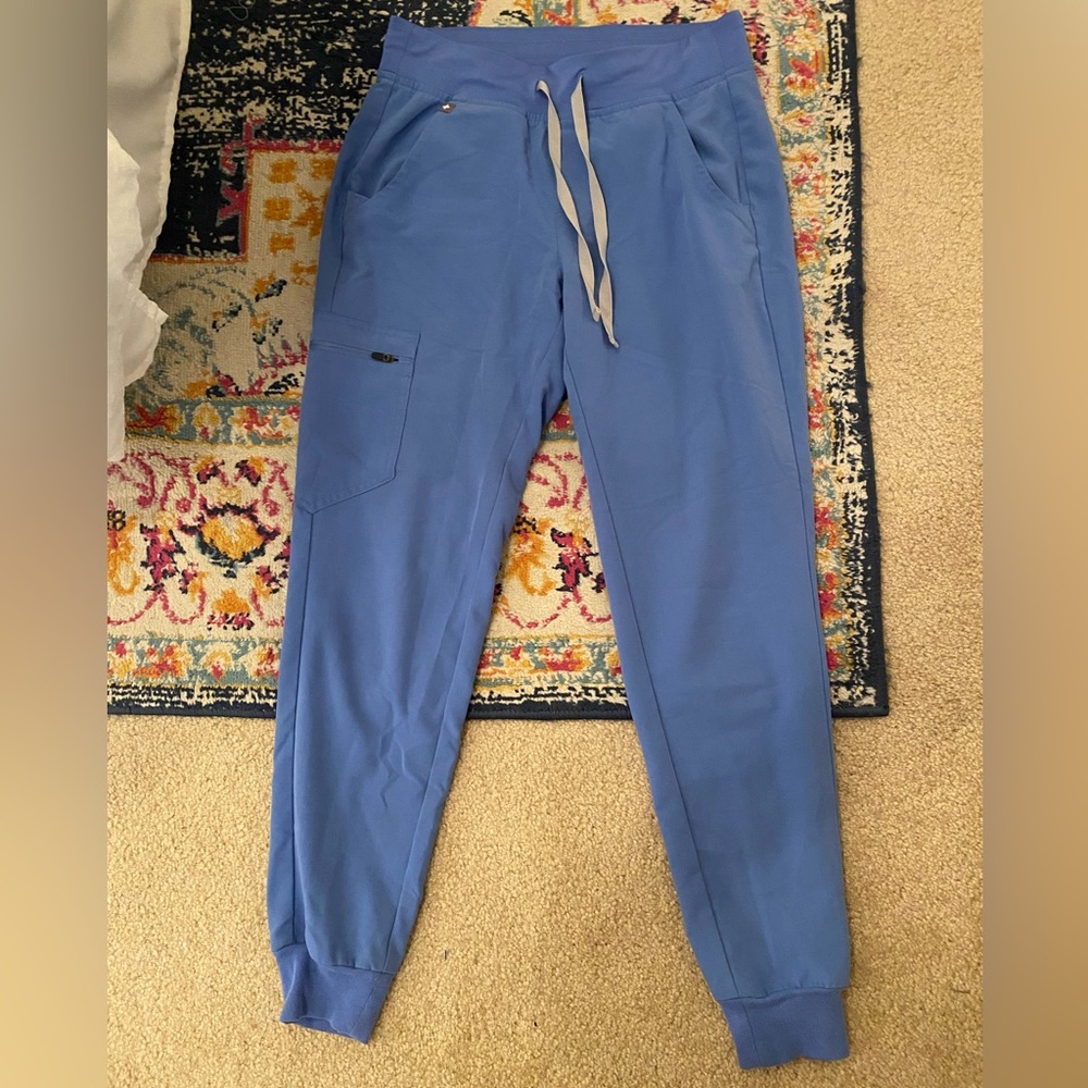 Figs Ceil Blue Zamora Jogger Scrub Pants